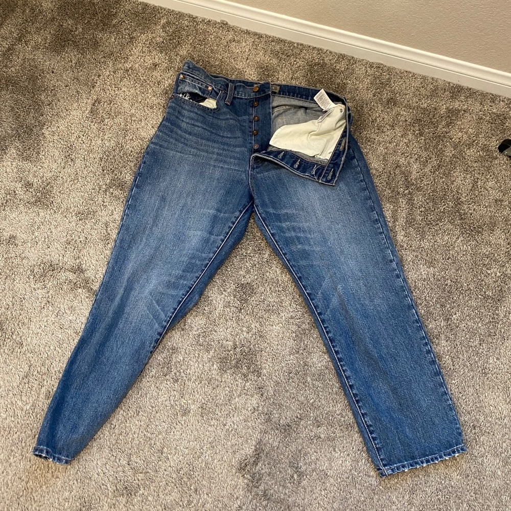 J. Crew Point Sur Denim Slouchy Boyfriend Jeans Size 30 Regular